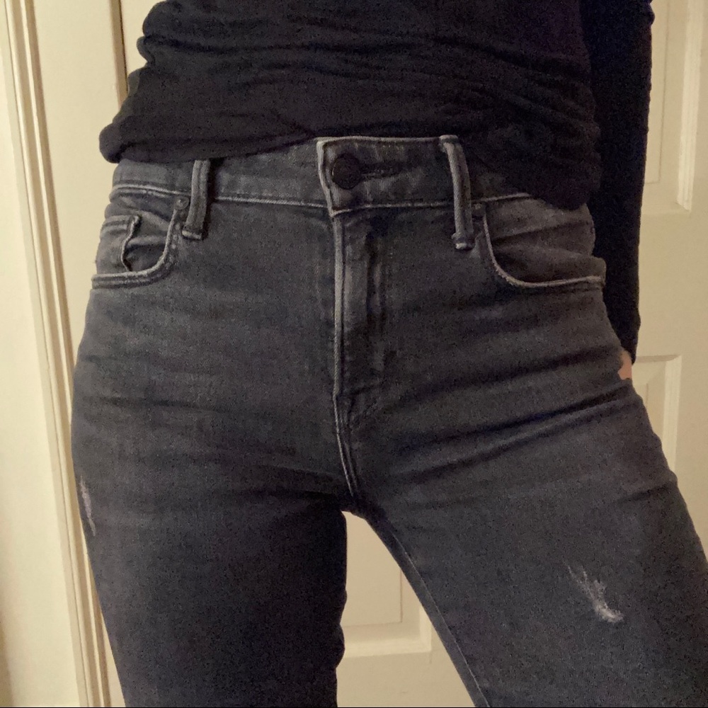 *DONATED* VINCE | Grey Distressed Skinny Jeans - Picture 3 of 16